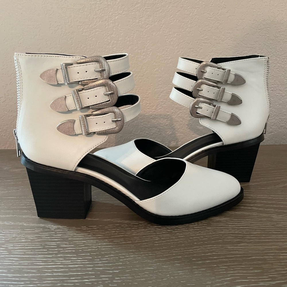 Asos western strap bootie